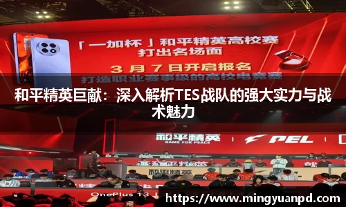 和平精英巨献：深入解析TES战队的强大实力与战术魅力